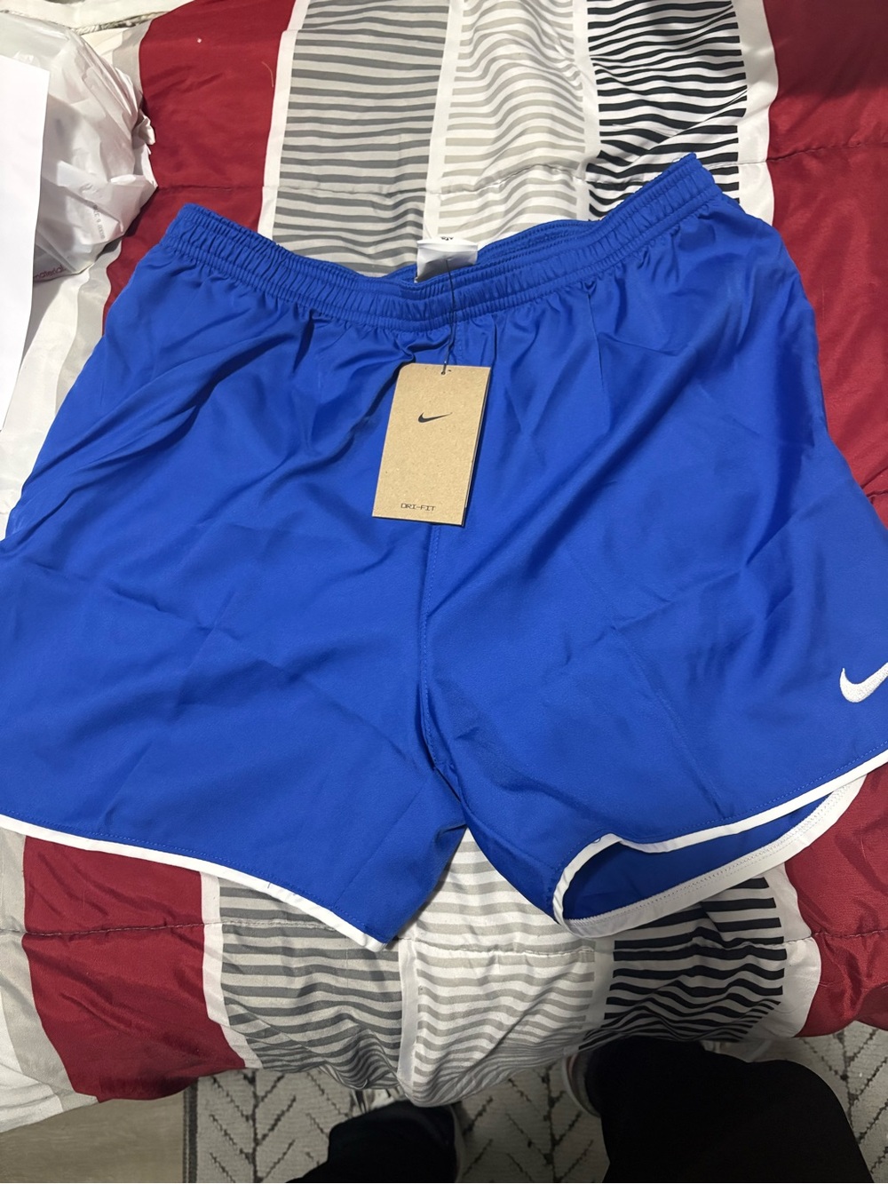 Women’s Nike Blue Dri Fit shorts